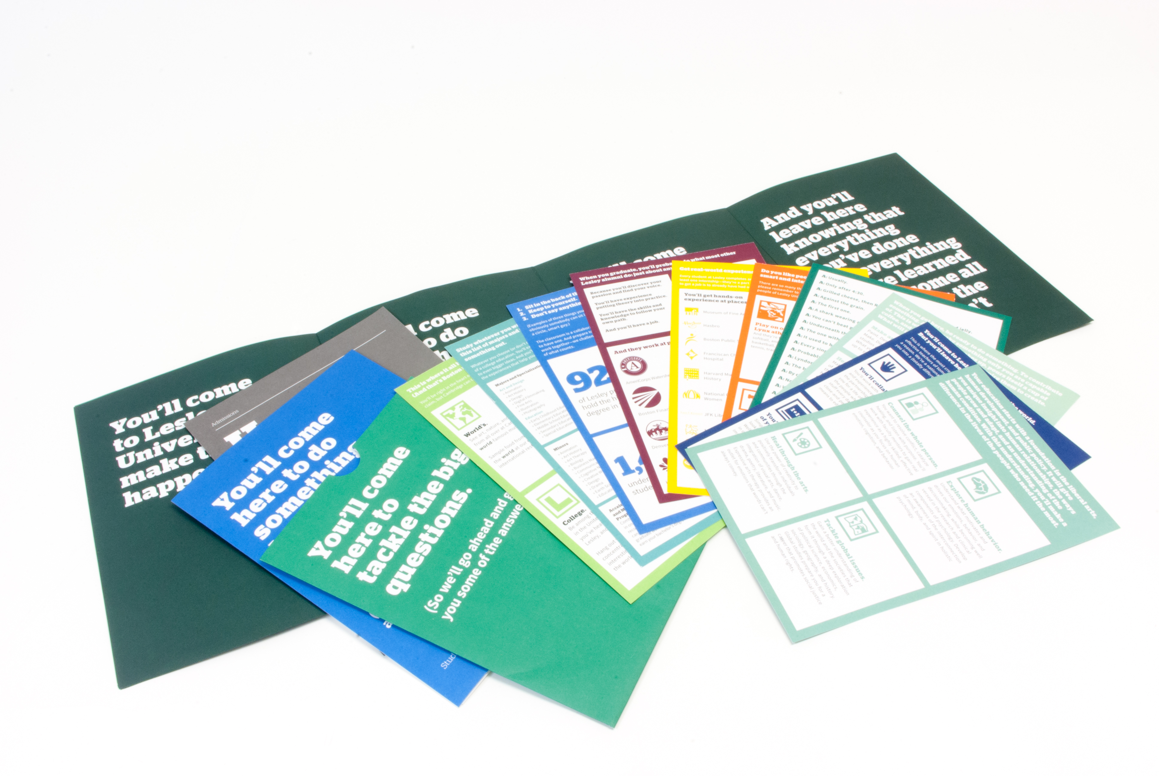 Undergrad recruitment materials